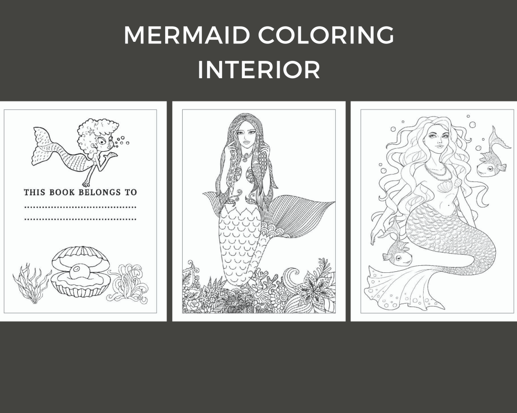 Mermaid Coloring Interior